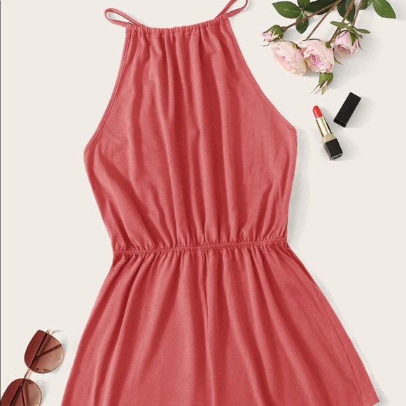 SHEIN Pants - NWOT Keyhole Romper